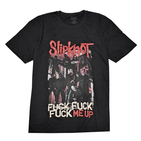 SLIPKNOT スリップノット Tシャツ バンドTシャツ ブラック FUCK ME UP S/S TEE