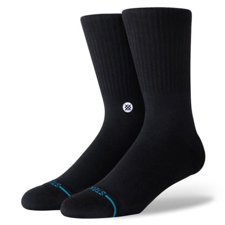 STANCE SOCKS スタンスソックス 靴下 ソックス 3枚セット 3足セット ブラック ICON 3 PACK