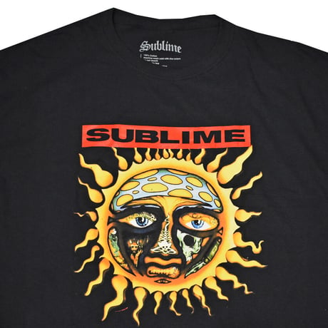 SUBLIME サブライム Tシャツ バンドTシャツ ブラック SUN 2 S/S TEE