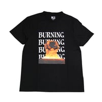 NOT COMMON SENSE NCS　ノットコモンセンス　Tシャツ　ブラック　BURNING TEE　19111002