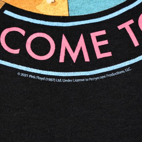 PINK FLOYD ピンクフロイド Tシャツ バンドTシャツ ブラック WELCOME TO THE MACINE S/S TEE