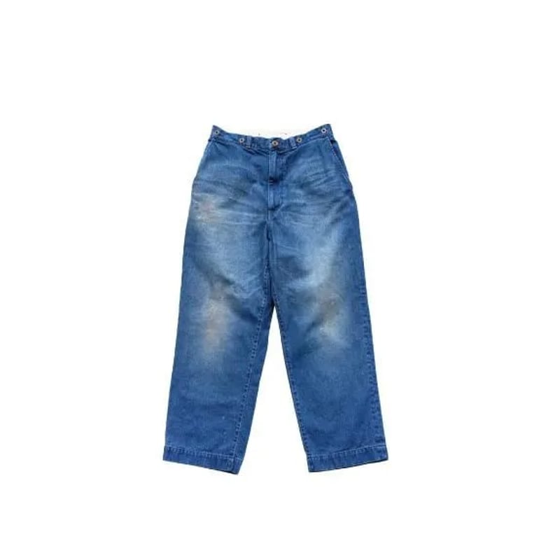 H.UNIT エイチユニット デニムワークパンツ インディゴ Denim H.UNIT エイチユニット デニムワークパンツ インディゴ Denim
