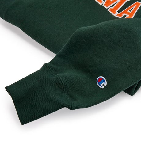 MoMA x CHAMPION モマxチャンピオン リバースウィーブ クルーネックスウェット グリーン REVERSE WEAVE CREW SWEATSHIRT GREEN