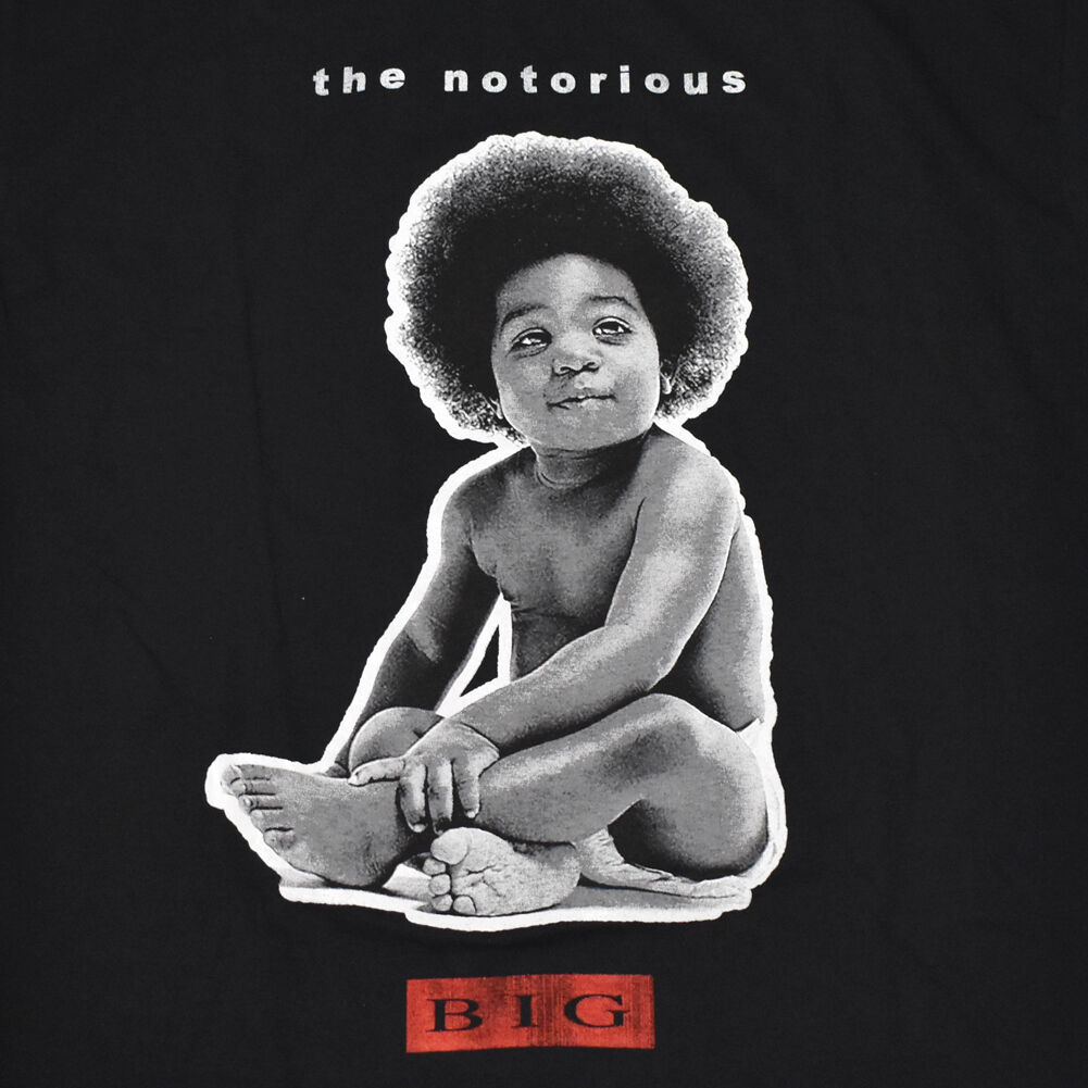 HIPHOP ビギーBIG the notorious BIG アルバムtee NOTORIOUS B.I.G. BIGGIE ノトーリアスビーアイジー ビギー T
