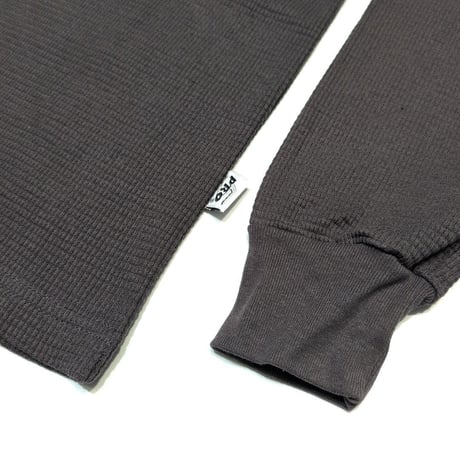 PRO5 プロファイブ サーマル ロンTEE ダークグレー 9.2oz Thermal Top