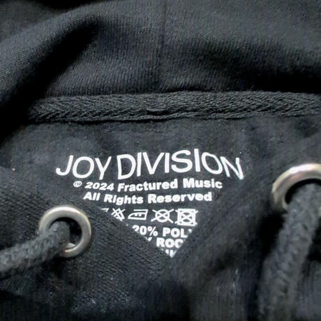 JOY DIVISION ジョイ・ディヴィジョン スウェットパーカー フーディー バンドスウェット ブラック Unknown Pleasures FP HOODIE