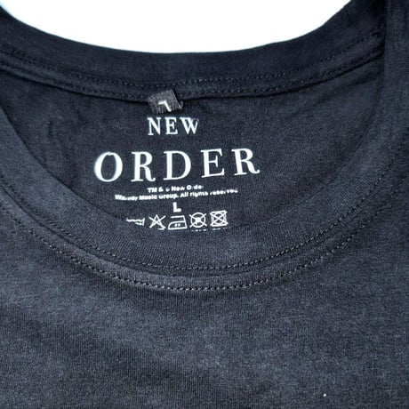 NEW ORDER ニュー・オーダー Tシャツ バンドTシャツ ブラック SUBSTANCE 1987 S/S TEE Premium Carbon