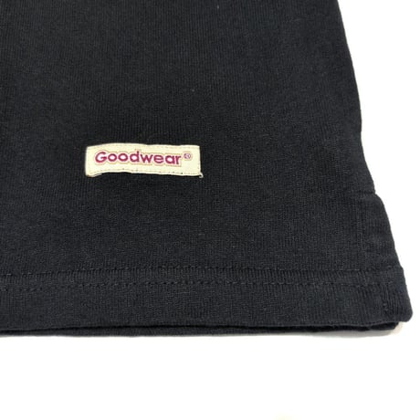 GOODWEAR グッドウェア USAコットン BIG ヘンリーネック Tシャツ スレイトブルー BIG HENRY NECK TEE 2W7-15201