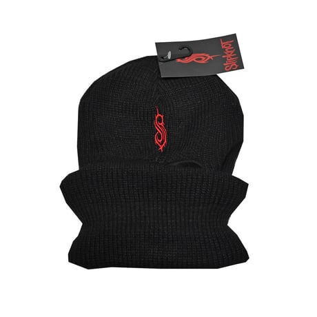 SLIPKNOT スリップノット マスク ニットビーニー ニットキャップ ブラック LOGO MASK BEANIE HAT