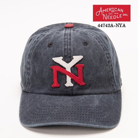 AMERICAN NEEDLE アメリカンニードル キャップ ネイビー ナショナルホッケーリーグ NHL Archive NEW YORK AMERICANS CAP 44742A-NYA