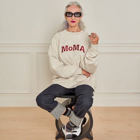MoMA x CHAMPION モマxチャンピオン リバースウィーブ クルーネックスウェット オートミール REVERSE WEAVE CREW SWEATSHIRT OATMEAL