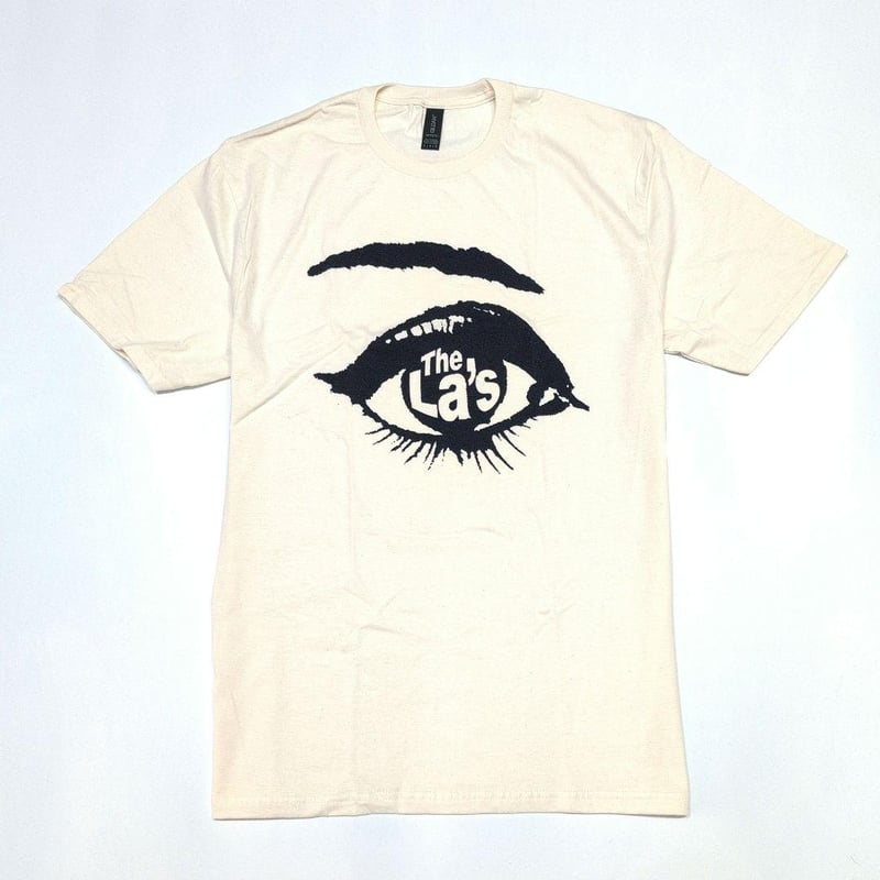 THE LA'S ザ・ラーズ Tシャツ バンドTシャツ ナチュラル Blue Big Eye