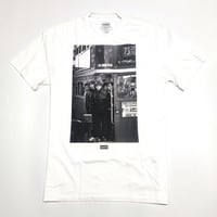 OASIS オアシス Tシャツ バンドTシャツ ホワイト London Bus Photo S/S TEE