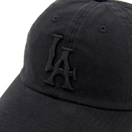AMERICAN NEEDLE NY アメリカンニードル ベースボールキャップ ブラック BALLPARK LOS ANGELES SMU674C-LA