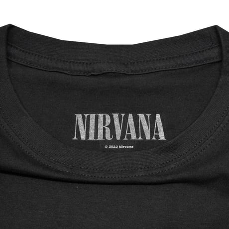 NIRVANA ニルヴァーナ Tシャツ バンドTシャツ ブラック Unplugged Photo S/S TEE