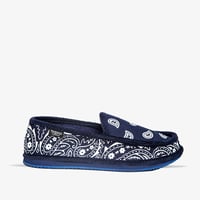 TROOPER AMERICA トゥルーパーアメリカ スリッポン ペイズリー ネイビー/ホワイト SLIP ON KS-002