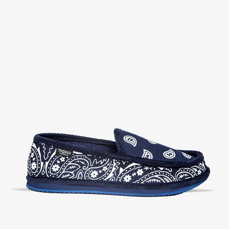TROOPER AMERICA トゥルーパーアメリカ スリッポン ペイズリー ネイビー/ホワイト SLIP ON KS-002