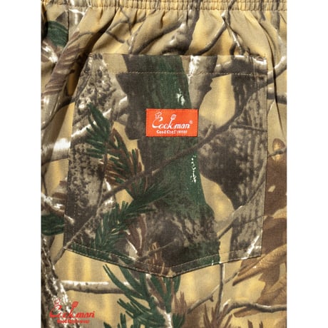 COOKMAN クックマン シェフパンツ セミワイド ダークグリーン Chef Pants Semiwide Timber Camo 231-61809