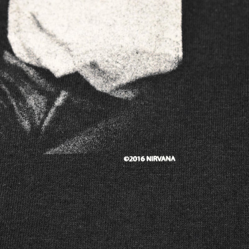 NIRVANA ニルヴァーナ Tシャツ バンドTシャツ ブラック SITTING
