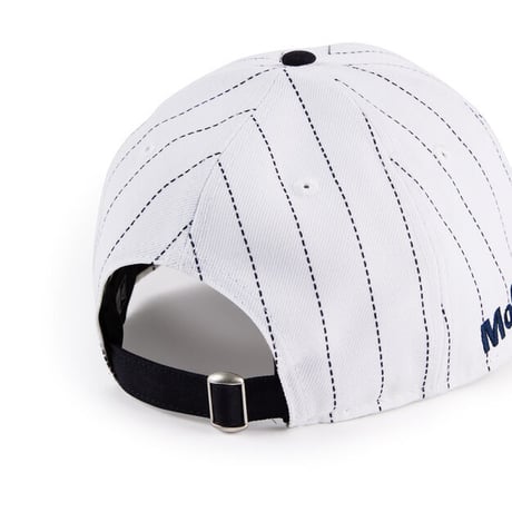 MoMA x NEW ERA モマxニューエラ ニューヨークヤンキース キャップ ホワイト/ネイビー NEW YORK YANKEES PINSTRIPE BASEBALL CAP 9TWENTY