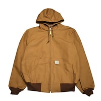 CARHARTT　カーハート　裏サーマル ダックジャケット　カーハートブラウン　THERMAL LINED DUCK ACTIVE JACKET　j131