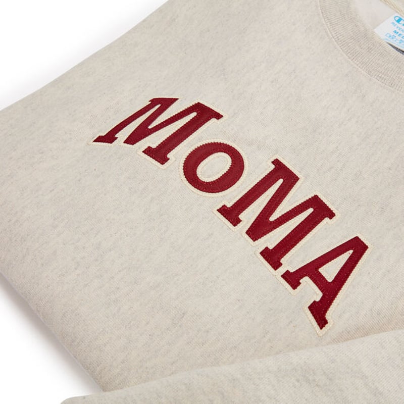 MoMA x CHAMPION モマxチャンピオン リバースウィーブ クルーネック