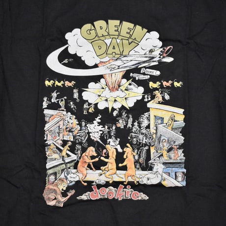 GREEN DAY グリーンデイ Tシャツ バンドTシャツ ブラック 1994 TOUR S/S TEE