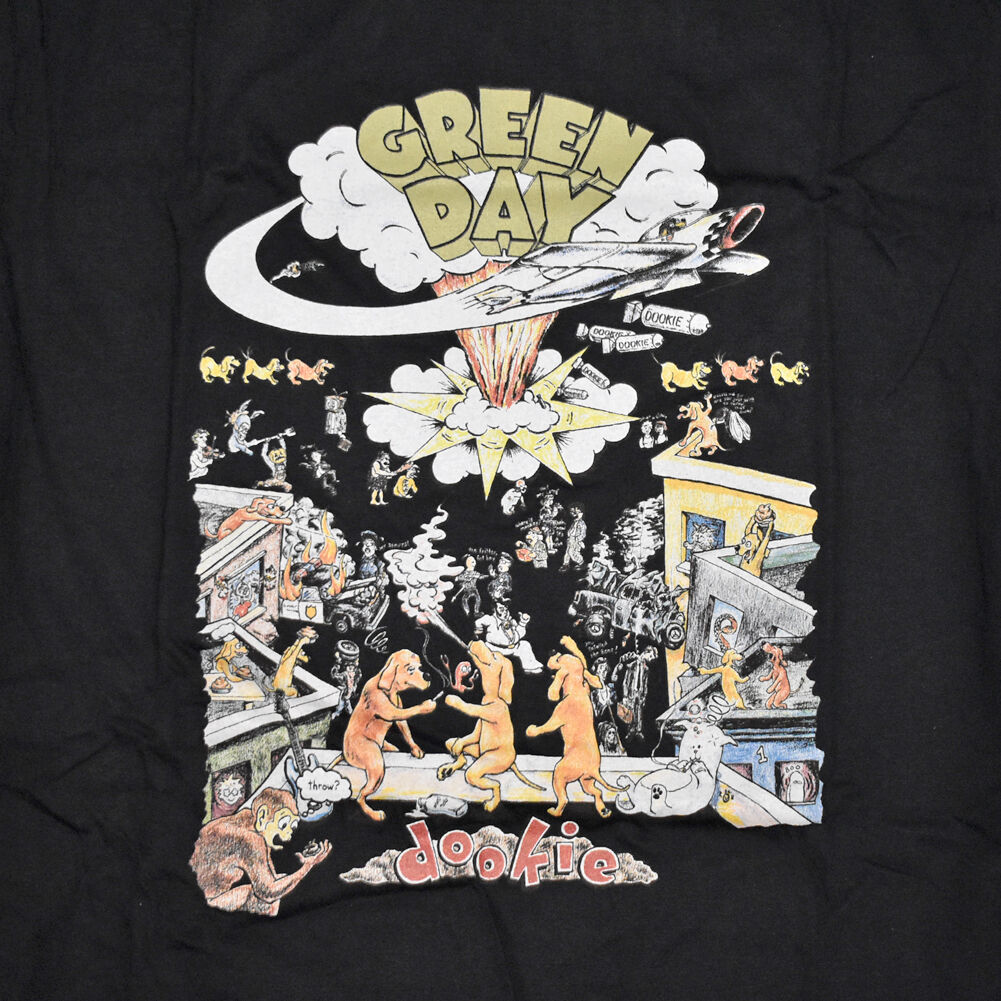 GREEN DAY グリーンデイ Tシャツ バンドTシャツ ブラック 1994 TOUR S/...