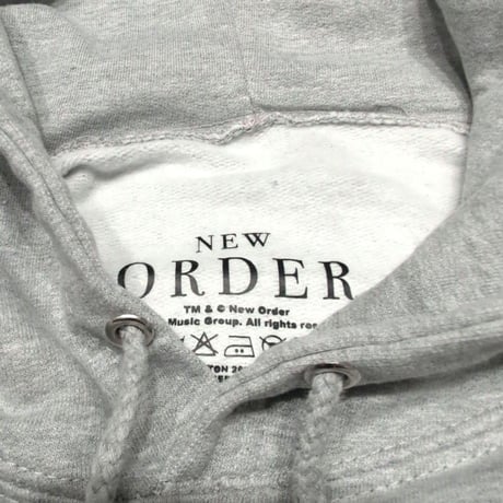 NEW ORDER ニューオーダー スウェットパーカー フーディー バンドスウェット グレー Movement HOODIE