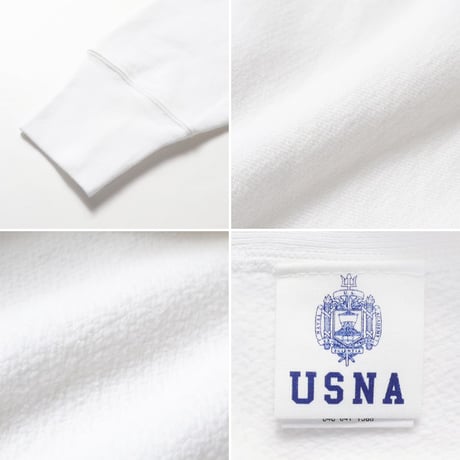 HOUSTON ヒューストン U.S.コットンスウェットシャツ グレー PRINT U.S. COTTON R/V SWEAT(U.S.NAVY) 22311