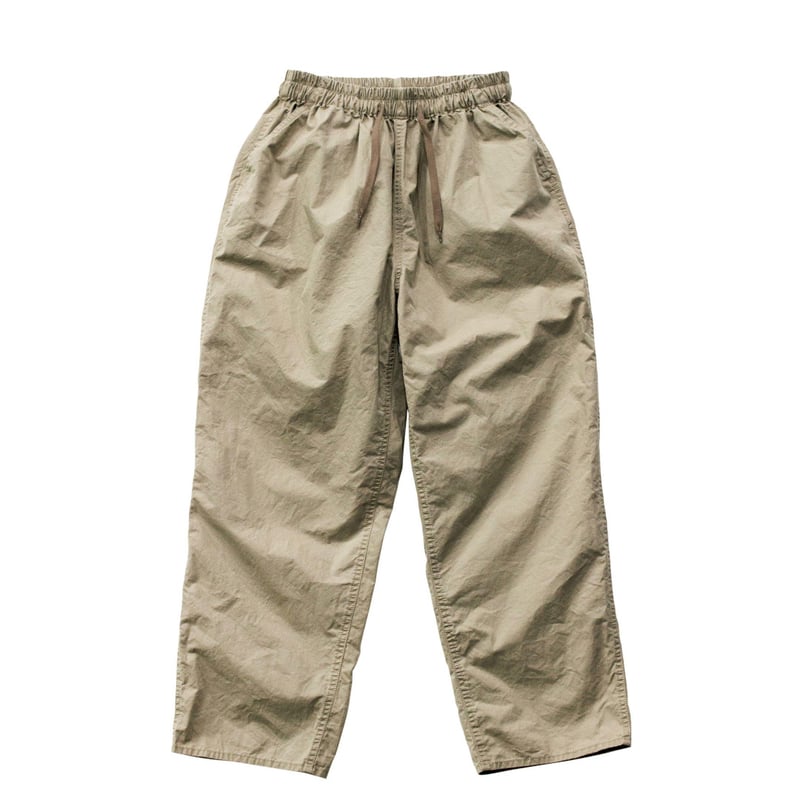 H.UNIT エイチユニット ツイルイージーパンツ ベージュ Twill easy 