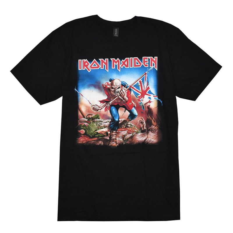 IRON MAIDEN アイアンメイデン Tシャツ バンドTシャツ ブラック IRON MAIDEN アイアンメイデン Tシャツ バンドTシャツ ブラック