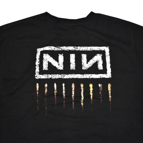 NINE INCH NAILS ナインインチネイルズ Tシャツ バンドTシャツ ブラック DOWNWARD SPIRAL S/S TEE