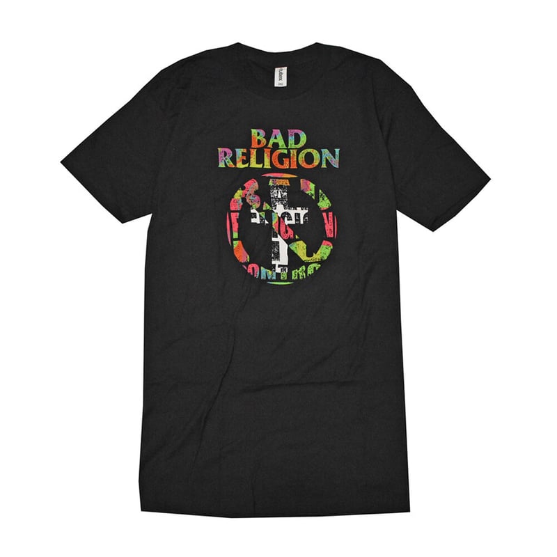 BAD RELIGION バッドレリジョン Tシャツ バンドTシャツ ブラック NO