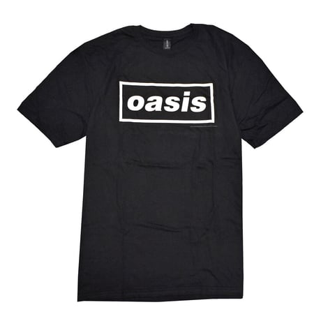 OASIS オアシス Tシャツ バンドTシャツ ブラック DECCA LOGO S/S TEE