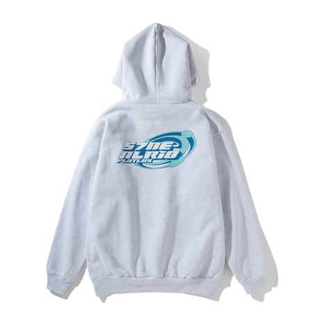 FLATLUX フラットラックス スウェット パーカー フーディー グレー 57Be Hoodie FX23-505