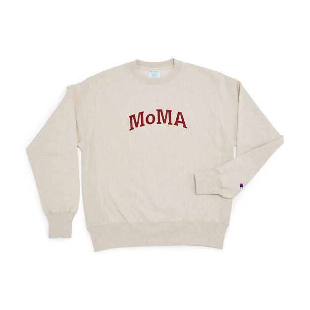 MoMA x CHAMPION モマxチャンピオン リバースウィーブ クルー