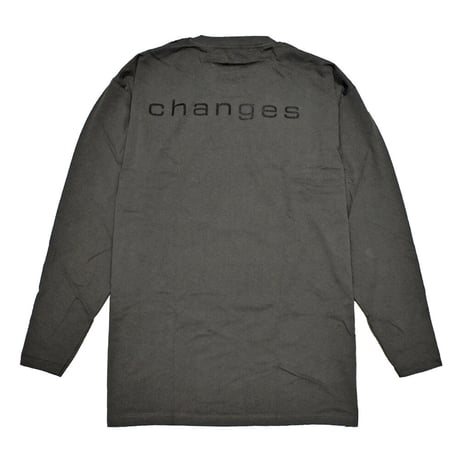 2PAC TUPAC トゥパック ロンTEE ラップTシャツ チャコールグレー CHANGES SIDE L/S TEE