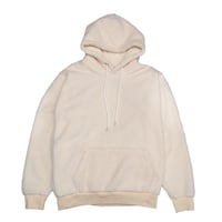 ボアフリース パーカー フーディー ホワイト BOA FLEECE PARKA ves-0080