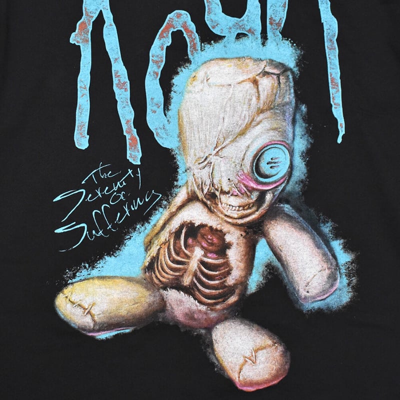 KORN 2011 Tour スカルプリント バンドTシャツ Hanes KORN 2011 Tour スカルプリント バンドTシャツ Hanes