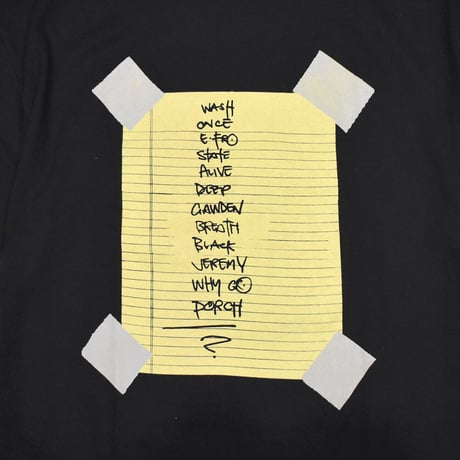 PEARL JAM パールジャム Tシャツ バンドTシャツ ブラック Stickman S/S TEE