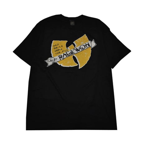 RAEKWON レイクウォン Tシャツ ブラック HE SAGA TEE rk23 ウータンクラン WU-TANG CLAN