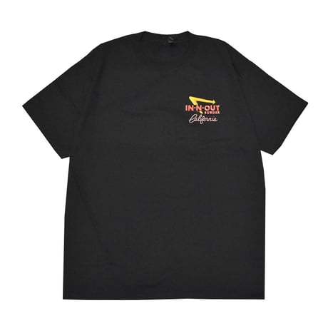IN-N-OUT BURGER インアンドアウトバーガー Tシャツ ブラック 2013 NOW AND THEN BLACK innout-tee-2013