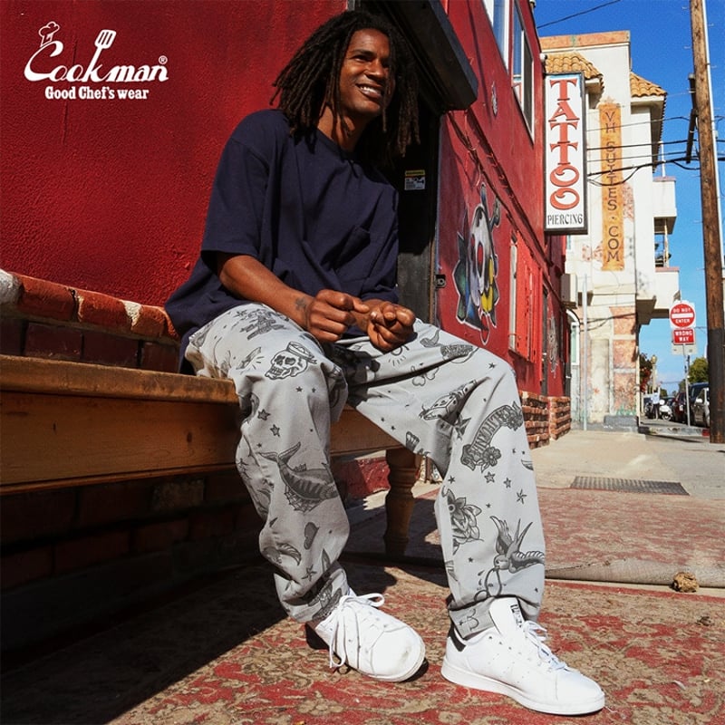 Cookman タトゥーアメトラ イージーシェフパンツ Cookman タトゥーアメトラ イージーシェフパンツ 楽天市場】COOKMAN