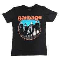 GARBAGE ガービッジ Tシャツ バンドTシャツ ブラック Band S/S TEE