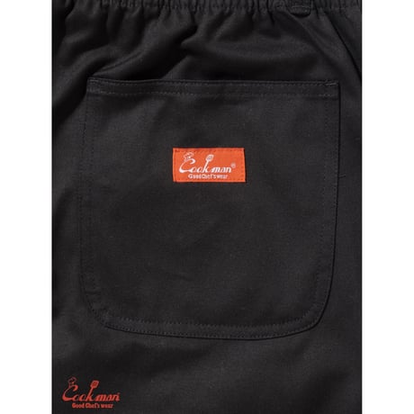 COOKMAN クックマン カーペンターパンツ ショーツ ブラック Carpenter's Pants Short Heavy twill Black 231-61923