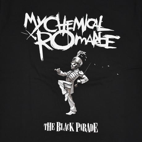 MY CHEMICAL ROMANCE マイケミカルロマンス Tシャツ バンドTシャツ ブラック THE BLACK PARADE COVER S/S TEE