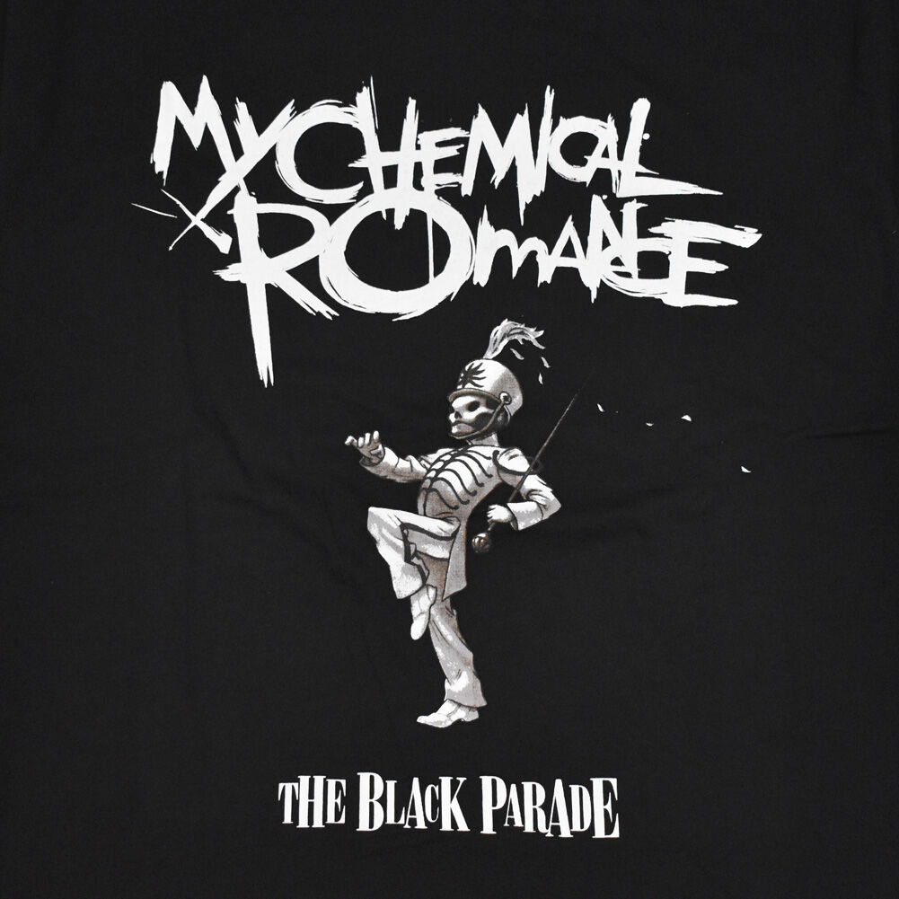 ロックバンドTシャツMY CHEMICAL ROMANCEプリント　サイズL