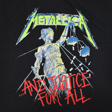 METALLICA メタリカ Tシャツ バンドTシャツ ブラック ...And Justice For All S/S TEE