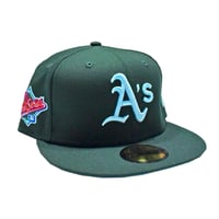NEW ERA ニューエラ 5950 アスレチックス キャップ グリーン OAKLAND ATHLETICS CLOUD UNDER 59FIFTY CAP